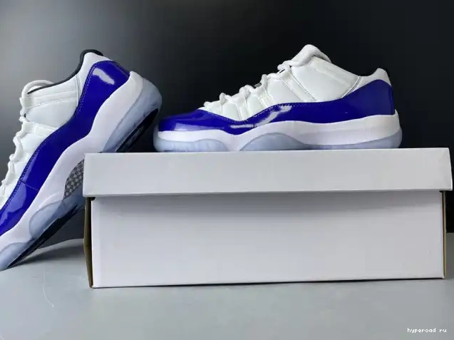 White Low Retro Jordan AH7860-100 Air 11 Concord 0420